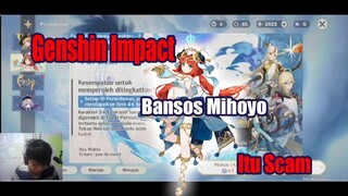 Genshin Impact Bansos Mihoyo Itu Scam