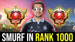 Ammar SMURFING in Rank 1000 Looks Like - "NO JOKE"