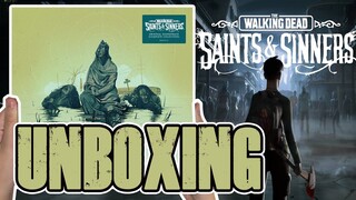 The Walking Dead Saints and Sinners Original Soundtrack Complete Collection Vinyl Set Unboxing