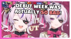 Maria Almost had to Reschedule Her Debut [Nijisanji EN Vtuber Clip]