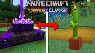 Minecraft 1.17 Mẹo Xây Với Nến Và Gậy Sét,... | Channy