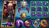 TUTORIAL DYRROTH PERFECT BUILD & EMBLEM TO CARRY YOUR TEAM IN SOLO RANKED
