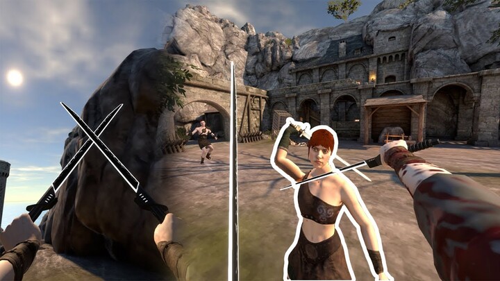 เกมเสมือนจริง ทดสอบดาบเลเซอร์ Lightsaber | เกม Blade and Sorcery VR แคสเกมอีสาน | VR Game