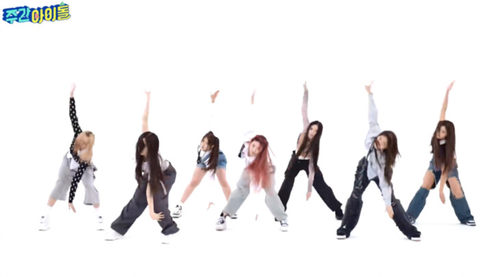Comparison of nmixx members' dance break moves!