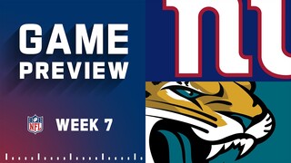 New York Giants vs. Jacksonville Jaguars | 2022 Week 7 Game Preview