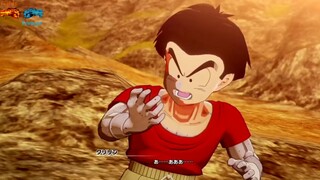 Dragon Ball Z Kakarot, Piccolo Krillin turn into stonce cutscene, Dragon Ball Kakarot Gameplay 60FPS