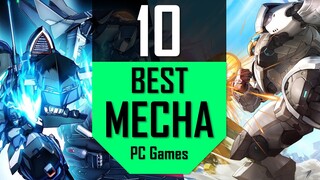 TOP 10 MECHA Games | Best Mecha PC Games for Mechs Fans