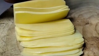 Quickly julienne potatoes