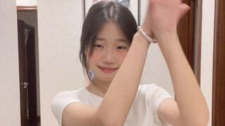 我俩闺女：咳咳，一壶炊烟煮黄昏，09 #伯虎说DJ叮当摇挑战 #慢摇 #叮当摇 #卡点舞