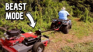 TESTED:  Earthquake Outdoor Acreage Tow-Behind Rough Cut Mower RC4432