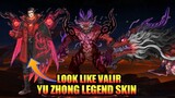 Yu Zhong Legend Skin | Look A Like To Valir Legend Skin | MLBB