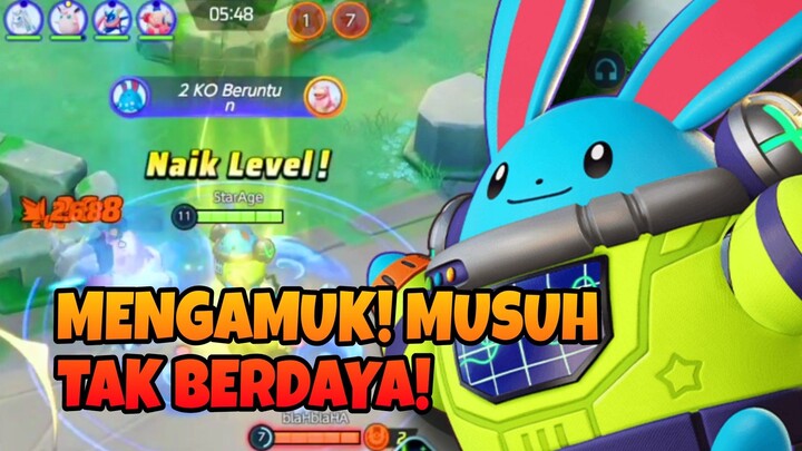 AMUKAN AZUMARILL, MUSUH TAK BERDAYA - Pokemon Unite