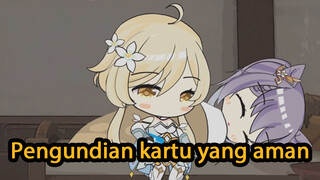 Pengundian kartu yang aman