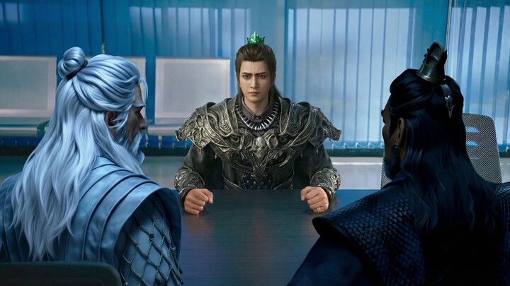 وانغ تشان: العم الثاني! تدخّل بسرعة! هناك من يغازل زوجتي.