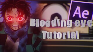 Bleeding Eye Tutorial | After Effects AMV Tutorial