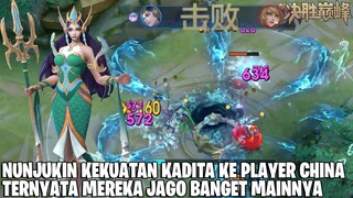 MAKIN SEMANGAT MAIN KADITA KALAU EFEK NYA SUPER HD SEPERTI INI - MOBILE LEGENDS SERVER CHINA