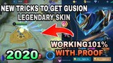 How to Get Gusion New LegendSkin in MobileLegends |Working | 2020