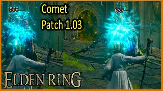 Comet - Patch 1.02 Vs Patch 1.03 - Elden Ring - Update