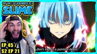 That Time I Got Reincarnated as a Slime Season 2 Episode 21 Reaction - EP 45 - Season 2 part 2 EP 9