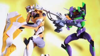 [4K] Hati nurani Konsorsium B, Bandai ROBOT Soul Evangelion EVA Unit Zero 2020 versi baru unboxing [