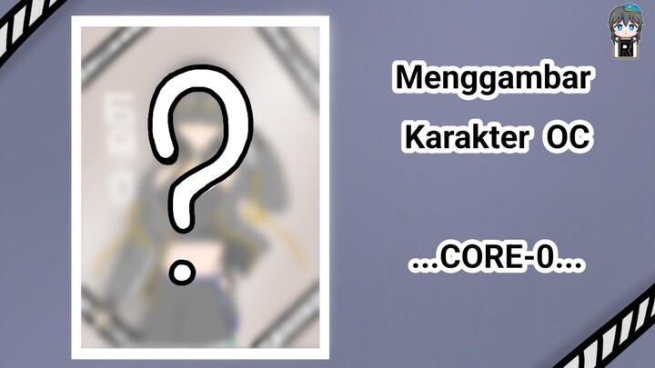 [Speedpaint] Menggambar karakter OC Robot, CORE-0