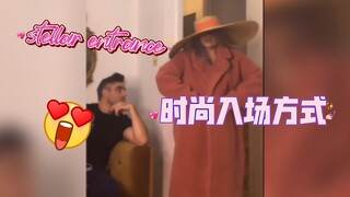 Step aside! The queen is making her entrance!