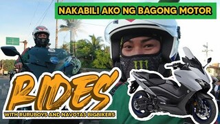 MAY BAGO NAKONG MOTOR (TMAX530cc) RIDES WITH NAVOTAS BIGBIKERS I ATE NEGI