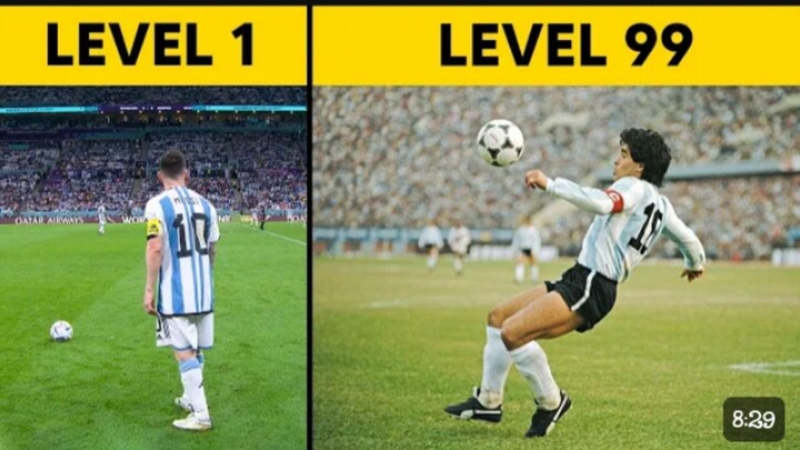 Unbelievable Goals Level 1 to Level 100 | Messi vs CR7 Best goals | Sports World TV