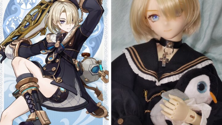 [Genshin Impact /Fimini/bjd] Challenge of giving birth to a baby in one day was successful!