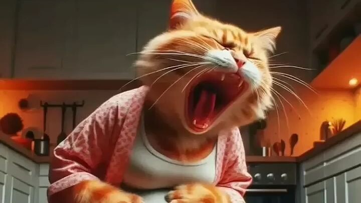Happy Cats? 😱😭😁 #cat #aiimages #funnycats