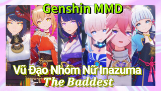 [Genshin, MMD] Vũ Đạo Nhóm Nữ Inazuma "