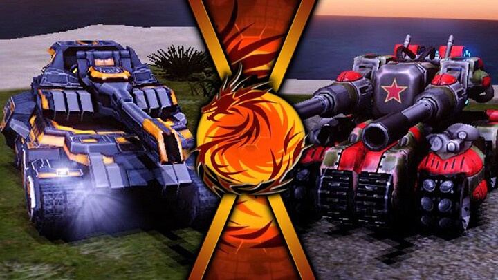 Zhu Rong Attack Tank vs Apocalypse Tank [Corona Mod]