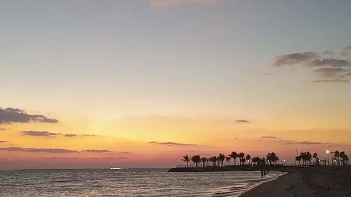 its nice sunset♥️