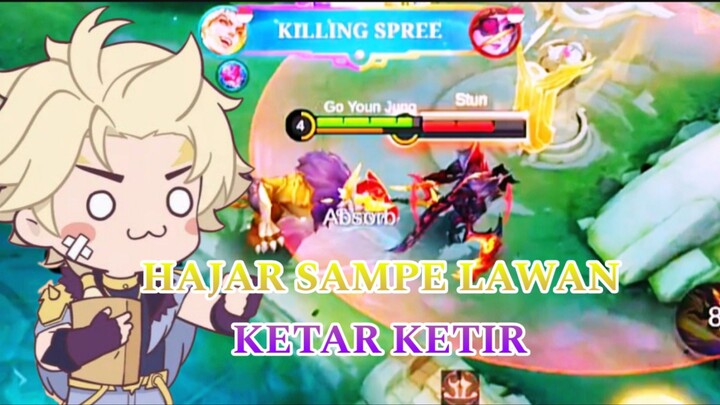 HAJAR LAWAN SAMPE KETAR KETIR