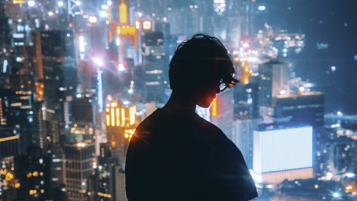 I’d call this Hong Kong’s coolest sci-fi camera setup.