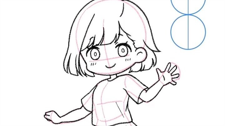 【kawaiisensei】วิธีวาดตัวการ์ตูนสามแบบในสัดส่วนที่แตกต่างกัน