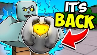 The Strongest Egg is COMING BACK.. (kind of) in ROBLOX The Strongest Battlegrounds..