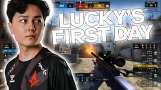 A Day in the life of Lucky | Astralis Scoped In