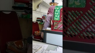 IBU CANTIK TEREKAM CCTV#shorts
