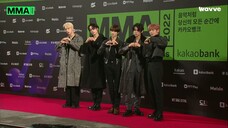 221126 wavve MMA 2022 Red Carpet TXT Cut