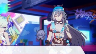 รถของ Carol cv พ่นออกมาเล็กน้อย และหมูน้ำแข็ง Honkai Impact3 ก็ร้องไห้เช่นกัน