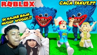 BANG BOY DAN CACA MELAWAN RAJA HUGGY WUGGY DI ROBLOX ft @Shasyaalala - D2c Gaming Store