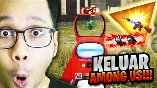 REVIEW M4 AMONG US! NGEK1LL MUSUH KELUAR AMONG US! KEREN BANGET!- PUBG MOBILE