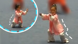 An 8-year-old girl performs Tai Chi Quan so beautifully
