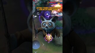 KETIKA TEMEN SMURF GAK BISA GENDONG😅