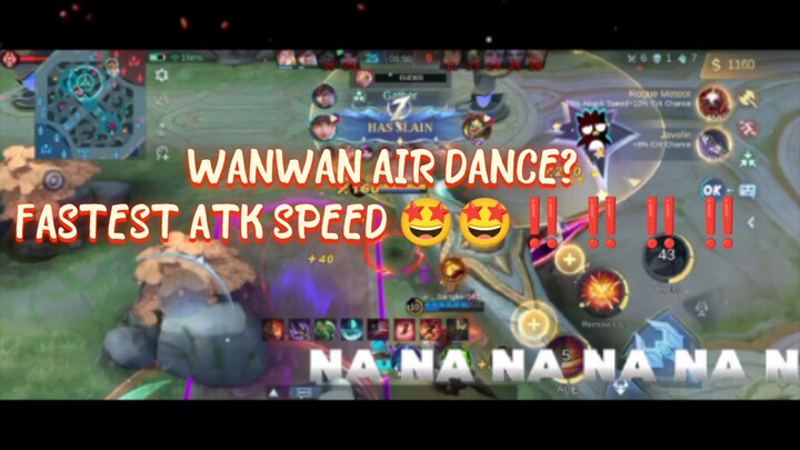WAIT TILL THE END!!! WAN WAN FASTEST ATK SPEED 🤩‼️