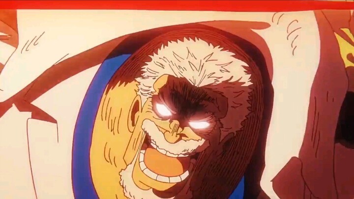 Kakeknya Luffy Menggila