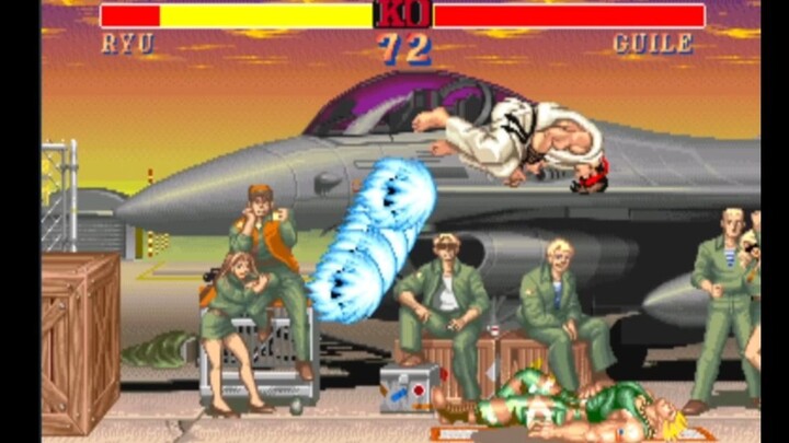 Street Fighter II Koryu: Arcade Modo with Ryu