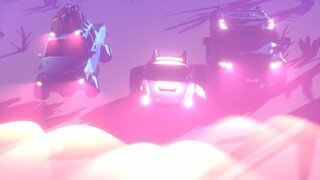 [Blender] แอนิเมชั่นการไล่ล่ารถสุดระห่ำ