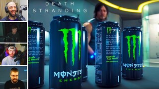Streamers React to Monster Energy AD in Death Stranding  (Death Stranding )